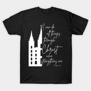 Philippians 4:13 I Can Do All Things Through Christ T-Shirt